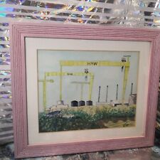 Original signed watercolour for sale  CARRICKFERGUS