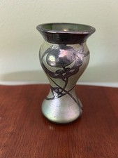 Loetz silver overlay for sale  Goshen