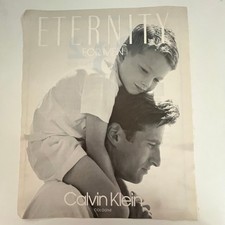 Colônia masculina Calvin Klein Eternity 1992 anúncio SV28-2 comprar usado  Enviando para Brazil