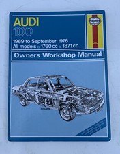 Audi 100 haynes for sale  EPSOM
