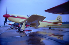 1971 P-51 Mustang avião 35mm Kodachrome foto slide Bob Hoover Rockwell comprar usado  Enviando para Brazil