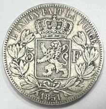 Francs léopold 1851 d'occasion  La Colle-sur-Loup