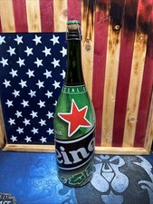 Raro 3 qt. Garrafa de cerveja vazia Heineken Lager edição especial - VAZIA comprar usado Raro 3 qt. Garrafa de cerveja vazia Heineken Lager edição especial - VAZIA comprar usado  Enviando para Brazil