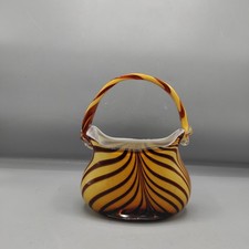 Glass bag vintage for sale  BOURNEMOUTH