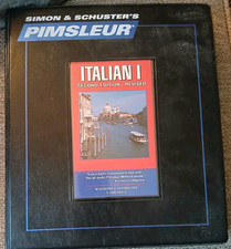 Pimsleur italian second for sale  North Highlands