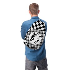 Ska Blanco y Negro Cuadros - Cordón Bolsa de Lona - Natación Compras Escuela comprar usado Ska Blanco y Negro Cuadros - Cordón Bolsa de Lona - Natación Compras Escuela comprar usado  Enviando para Brazil