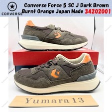 Converse Force 5 SC J marrom escuro laranja queimado feito no Japão 34202001 tamanho masculino comprar usado  Enviando para Brazil