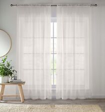 Plain woven curtain for sale  BRADFORD