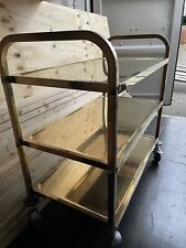 Gold trolley wheels for sale  PETERSFIELD