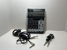Usado, Behringer XENYX Q802USB 8 entradas 2 barramentos mixer unidade somente sem cabo de alimentação comprar usado  Enviando para Brazil