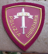 Distintivo omerale polizia usato  Italia