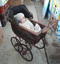 Kleiner puppenwagen puppe gebraucht kaufen  Stepenitztal