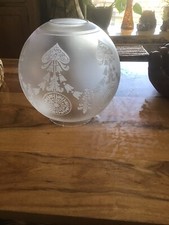 Antique etched glass for sale  UK