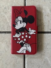 Capa iPhone Disney Minnie Mouse 6/6S/7/8 nova em folha carteira vermelha aberta D-Tech comprar usado  Enviando para Brazil