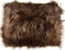 Lammfell kissenbezug chestnut gebraucht kaufen  Köln