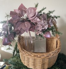 Wicker hamper christmas for sale  COLEFORD
