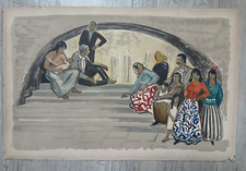 Lithographie yves brayer d'occasion  Saint-André-de-Cubzac