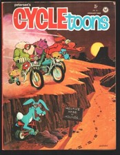 Cycletoons #1 1968-Petersen-Primeira edição-Quadrinhos de motocicleta-Choppers-bicicleta de corrida... comprar usado  Enviando para Brazil