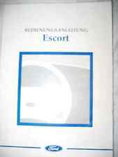 Betriebsanleitung ford escort gebraucht kaufen Betriebsanleitung ford escort gebraucht kaufen  Deutschland