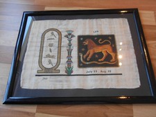 ägypten papyrus löwe gebraucht kaufen  Bergisch Gladbach
