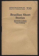 Brazilian Short Stories Monteiro Lobato Little Blue Book #733 Haldeman Julius comprar usado  Enviando para Brazil