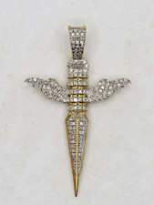 diamond angel wing necklace for sale  Wadsworth