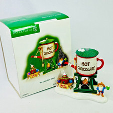 Acessório Dept 56 HOT CHOCOLATE TOWER North Pole Series na caixa #56.56872, usado comprar usado  Enviando para Brazil