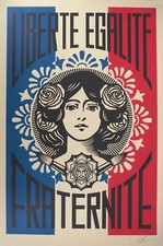 Shepard fairey liberty d'occasion  Expédié en Belgium