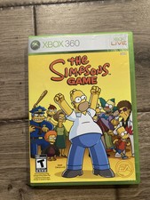 The Simpsons Game (Microsoft Xbox 360, 2007) CIB COMPLETO comprar usado  Enviando para Brazil