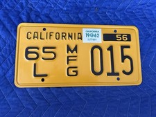 1956 california license plates for sale 1956 california license plates for sale La Jolla
