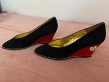 Vintage wildleder schuhe gebraucht kaufen  Berlin
