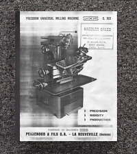 Fresadora universal de precisão compatível com manual do operador Sixis S 103 comprar usado  Enviando para Brazil
