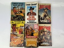 Westerns cowboy books for sale  BLYTH