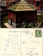Cartão postal Old Block House em Pittsburgh PA - Cena histórica de arquitetura comprar usado  Enviando para Brazil