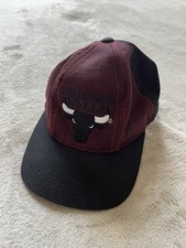 Używany, Chicago Bulls - vintage New Era Czapka baseballowa Jeden rozmiar Starter Rzadki kapelusz na sprzedaż  PL