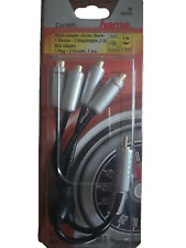 Hama adapter cinch gebraucht kaufen  Walderbach