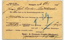 Württemberg stuttgart 1908 gebraucht kaufen  Beuren
