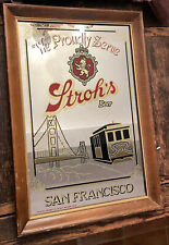 Strohs beer mirror for sale  San Rafael