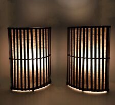 Pair rattan lamps. for sale  Ventura