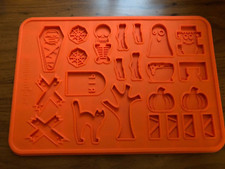 Molde de biscoito temático de Halloween Pampered Chef silicone #100135 novo - nunca usado, usado comprar usado  Enviando para Brazil