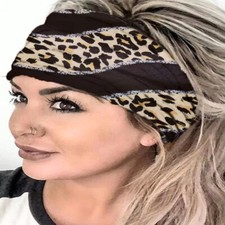 Beige leopard wide for sale  LONDON
