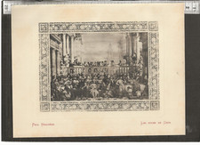 G605 /  COUPURE /  PAUL VERONESE / LES NOCES DE CANA comprar usado  Enviando para Brazil