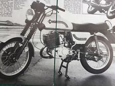 Etz250 motorcycle article for sale  BRIGHTON