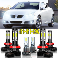 Para Para Para Pontiac G6 2005-2007 6X LED faro alto baixo + kit bombillas antiniebla comprar usado  Enviando para Brazil