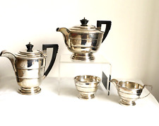VINTAGE WALKER & HALL SHEFFIELD HALLMARKED PRATA MACIÇA 4 PEÇAS 1948 PRATA comprar usado  Enviando para Brazil