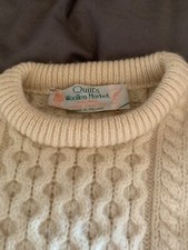 Maglione aran avorio usato  Campagnano di Roma