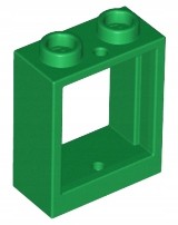 LEGO OKNO 1X2X2 ZIELONE NR 60592 2 szt. na sprzedaż  PL