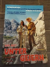 Winnetou geiern filmplakat gebraucht kaufen  Coburg