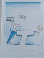 Dessin original desclozeaux d'occasion  Saint-Agrève