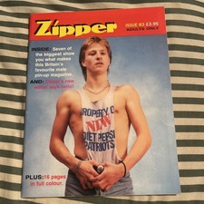 Zipper magazine issue for sale  NOTTINGHAM